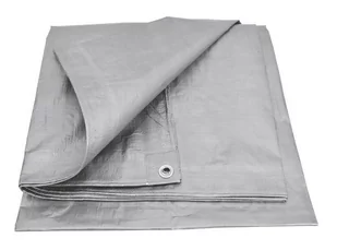 AWTools AW68082 plandeka 20x20 m 120 g kolor srebrny - Folie budowlane - miniaturka - grafika 1