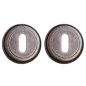 Szyldy i rozety - Schaffner Rozeta podklamkowa pod klucz Rubens Stare Złoto - miniaturka - grafika 1