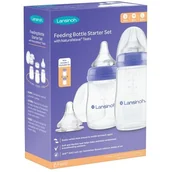Butelki dla niemowląt - Lansinoh zestaw Butelki do karmienia Natural Wave Starter - miniaturka - grafika 1