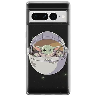 ERT GROUP etui na telefon Google PIXEL 7 PRO, case oryginalny i oficjalnie licencjonowany przez Star Wars, wzór Baby Yoda 026, optymalnie dopasowane, plecki z TPU - Etui i futerały do telefonów - miniaturka - grafika 1