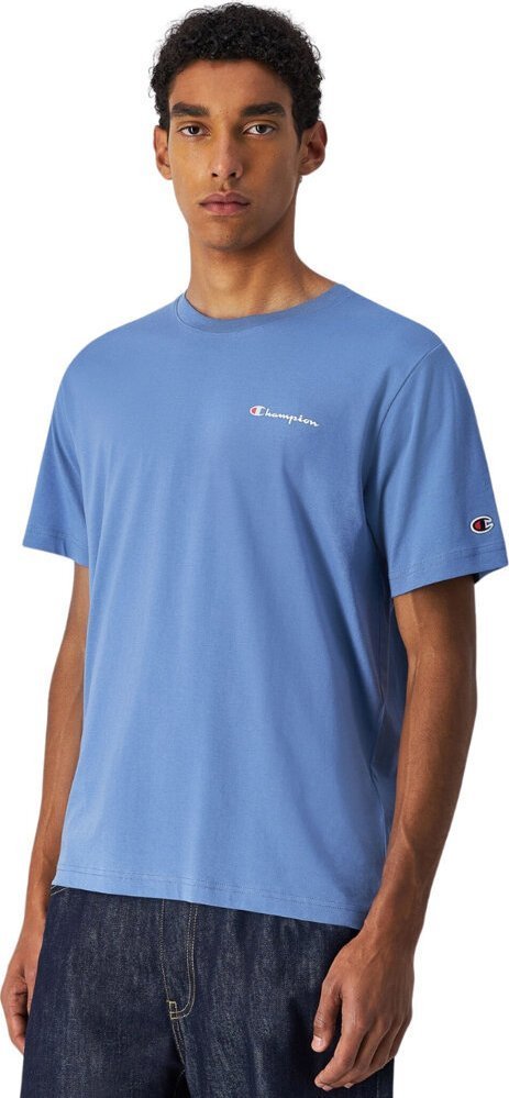 Koszulka męska Champion SS Tee niebieska 220264 BS099 XL