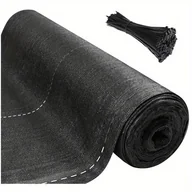 Inne - TEMU 2X10M Ogrodowa Osłona Dźwiękowa Ogrodzenie Osłona Zrobiona Z 150G/M² HDPE, Osłona Przeciwsłoneczna Z Pętlami Kablem Ochrona Przed Wiatrem Osłona - miniaturka - grafika 1