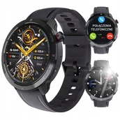 Smartwatch - Zegarek męski SMARTWATCH Rubicon SMS KROKI PL - miniaturka - grafika 1