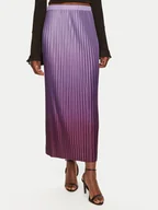 Spódnice - MAX&Co. Spódnica plisowana Nemi 2426776031200 Fioletowy Regular Fit - miniaturka - grafika 1