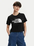 Koszulki i topy damskie - The North Face T-Shirt Easy NF0A87NA Czarny Relaxed Fit - miniaturka - grafika 1