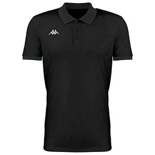 Kappa Kappa Faedis koszulka polo tenisowa, męska, czarna, 8Y 304TPM0_913_8Y - Koszulki męskie - miniaturka - grafika 1