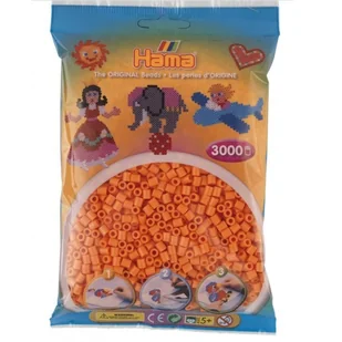 Hama 201-79 - morelowy - 3000 koralików midi - Prace ręczne dla dzieci - miniaturka - grafika 1