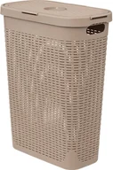 Kosze na bieliznę - Wysoki kosz na pranie z plastiku, 40 l - miniaturka - grafika 1