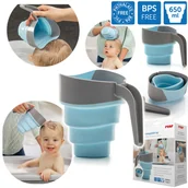 Zabawki do kąpieli - Kubek mycia głowy włosów spłukiwania składany REER - miniaturka - grafika 1