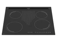 Płyty gazowe do zabudowy - Solgaz Futura Pro Slim Mat 4+1 LPG-37 Czarny - miniaturka - grafika 1