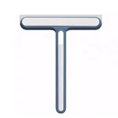 Myjki do okien - Wielofunkcyjna silikonowa gąbka czyszcząca ze szczotką do czyszczenia okien, szyb i drzwi prysznicowych, niebieska - miniaturka - grafika 1