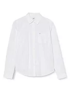Koszule damskie - Lee Damska koszula Regular Shirt, Biały (Cloud Dancer Ha), S - miniaturka - grafika 1