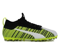 Buty dla dziewczynek - Buty dziecięce Puma 10565802 ONE 5.3 MG JR Żółte - miniaturka - grafika 1