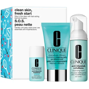 Clinique Clean Skin Fresh Start zestaw upominkowy do cery tłustej i problematycznej - Zestawy kosmetyków damskich - miniaturka - grafika 2