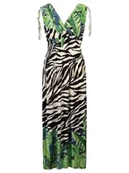 Sukienki - ApartFashion Sukienka damska, Zielony wielokolorowy, 42 - miniaturka - grafika 1