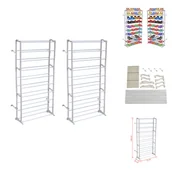 Szafki na buty - vidaXL 2 x stojak na buty - Stojaki i szafki na buty - miniaturka - grafika 1