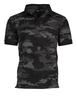 Mil-Tec Polo Prewash Pikee Ciemne Camo - 4XL - Koszulki męskie - miniaturka - grafika 1