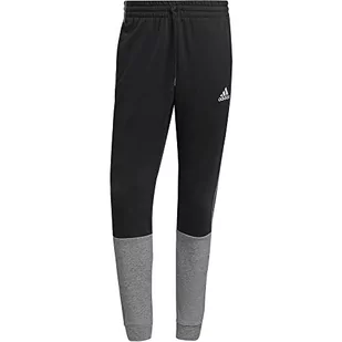 adidas Męskie spodnie M Mel Pt, czarne/szare, XS, Czarny/blckme, XS - Spodenki męskie - miniaturka - grafika 1