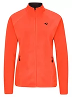 Kurtki damskie - Ziener Damska kurtka polarowa Jordie Mid Layer | długi rękaw, oddychająca, Polartec (1 opakowanie) - miniaturka - grafika 1