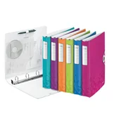 Segregatory - Leitz Segregator A4 WOW 4r. SoftClick - turkus - miniaturka - grafika 1