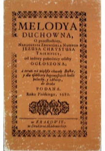 Melodya Duchowna - Religia i religioznawstwo - miniaturka - grafika 1