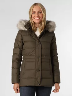 Tommy Hilfiger - Damska kurtka puchowa, zielony - Kurtki damskie - miniaturka - grafika 1