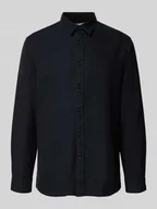 Koszule męskie - Koszula casualowa o kroju regular fit z czystej bawełny model ‘NOAH’ - miniaturka - grafika 1