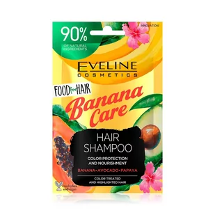 Eveline Food For Hair Szampon Banana Care 20ml - Szampony do włosów - miniaturka - grafika 1