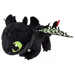 Jak wytresować smoka pluszowy 26-42 cm, fluorescencyjny - Bezzęby - Maskotki i pluszaki - miniaturka - grafika 1