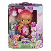 Lalki dla dziewczynek - Lalka z dźwiękami My Garden Baby Bobasek-Kotek Karmienie i drzemka Różowa Mattel - miniaturka - grafika 1
