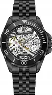 Zegarki męskie - Zegarek męski KENNETH COLE KCWGL2233001 czarny sportowy skeleton - miniaturka - grafika 1