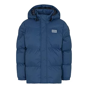 LEGO Unisex Wear kurtka zimowa, pikowana, wiatroszczelna, ciepła kurtka, Ciemny niebieski, 128 - Kurtki i płaszcze dla chłopców - miniaturka - grafika 1