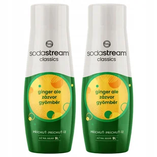 Syropy SodaStream do saturatora Koncentrat do Wody Imbir Ale 2 szt. - Syropy i koncentraty owocowe - miniaturka - grafika 1