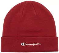 Czapki damskie - Champion Lifestyle Caps - 802405 Czapka z daszkiem, Czerwony TBR, Jeden rozmiar, Unisex - Dorosły, Czerwony TBR, rozmiar uniwersalny - miniaturka - grafika 1