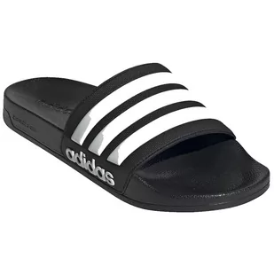 Męskie kapcie Adidas Adilette Shower Rozmiar butów (UE): 38 / Kolor: czarny/biały - Klapki i japonki męskie - miniaturka - grafika 1