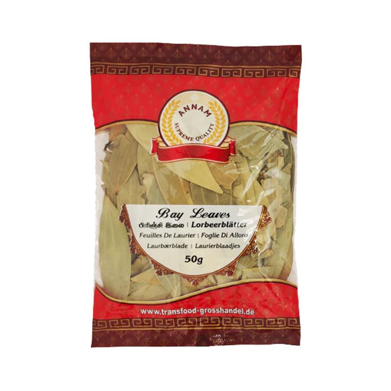 Liście laurowe Annam Bay Leaves 50g - intensywny aromat całe liście do zup