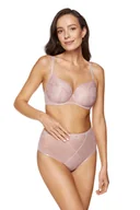 Biustonosze - Cate/B4 biustonosz usztywniany z koronką (kolor różowy, rozmiar 80G) - miniaturka - grafika 1