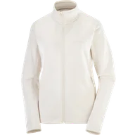 Bluzy sportowe damskie - BLUZA DAMSKA SALOMON OUTLINE WARM FZ W C26061 - miniaturka - grafika 1