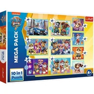 Puzzle - Trefl PAP Puzzle 10 in1 Psy na patrolu 90391 - PAP - miniaturka - grafika 1