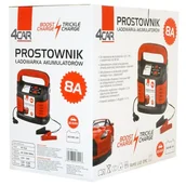 Prostowniki samochodowe - Prostownk 8 A 12/24 V 4Car - miniaturka - grafika 1