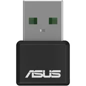 Karty sieciowe - ASUS USB-AX55 Nano (1800Mb/s a/b/g/n/ac/ax) - miniaturka - grafika 1