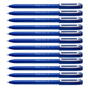 Długopis Pentel Izee Niebieski X12 Komplet - Długopisy - miniaturka - grafika 1