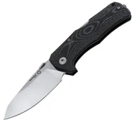 Noże - Nóż składany LionSteel TM1 Black Micarta, Satin Sleipner by Molletta (TM1 MS) - miniaturka - grafika 1