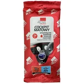 Akcesoria do mycia samochodu - Ściereczki COCKPIT MATOWY NEW CAR 24 sztuki 4CAR - miniaturka - grafika 1