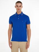 Koszulki męskie - Tommy Hilfiger Koszulka polo w kolorze niebieskim - miniaturka - grafika 1