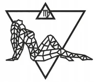 Puzzle - DREWNIANE PUZZLE 3D DEKORACJA ŚCIENNA ZNAK ZODIAKU PANNA ZESTAW DO ZŁOŻENIA - miniaturka - grafika 1