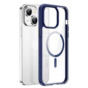Dux Ducis Clin2 etui iPhone 14 Plus magnetyczny pokrowiec MagSafe niebieskie - Etui i futerały do telefonów - miniaturka - grafika 1