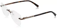 Okulary przeciwsłoneczne - Swarovski Okulary przeciwsłoneczne, Ciemnobrązowy, matowy, 44 - miniaturka - grafika 1