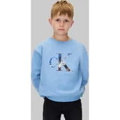 Bluzy dla chłopców - Calvin Klein Jeans Bluza | Regular Fit - miniaturka - grafika 1