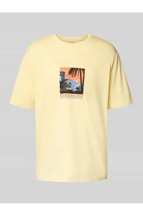 T-shirt o kroju relaxed fit z czystej bawełny model BEANE - Only & Sons - Koszulki męskie - miniaturka - grafika 1